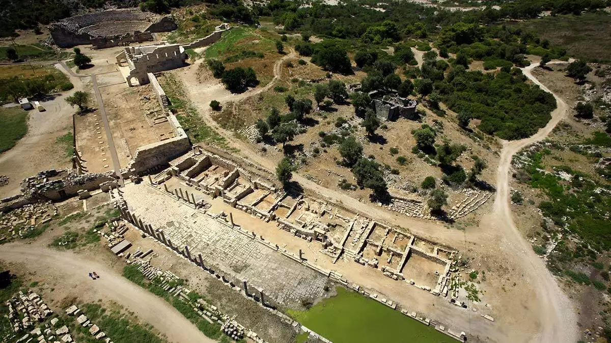 Patara antik kenti'ne ziyaretçi rekoru
