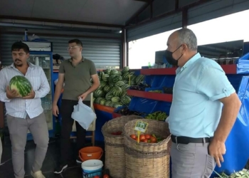 Elleriyle topladıkları sebzeleri satın alıyorlar