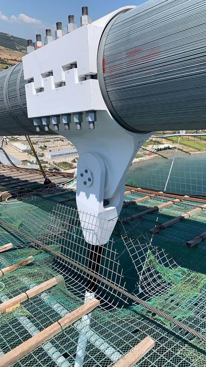 Çanakkale Köprüsü'nün 29'uncu tabliye bloku yerleştirildi