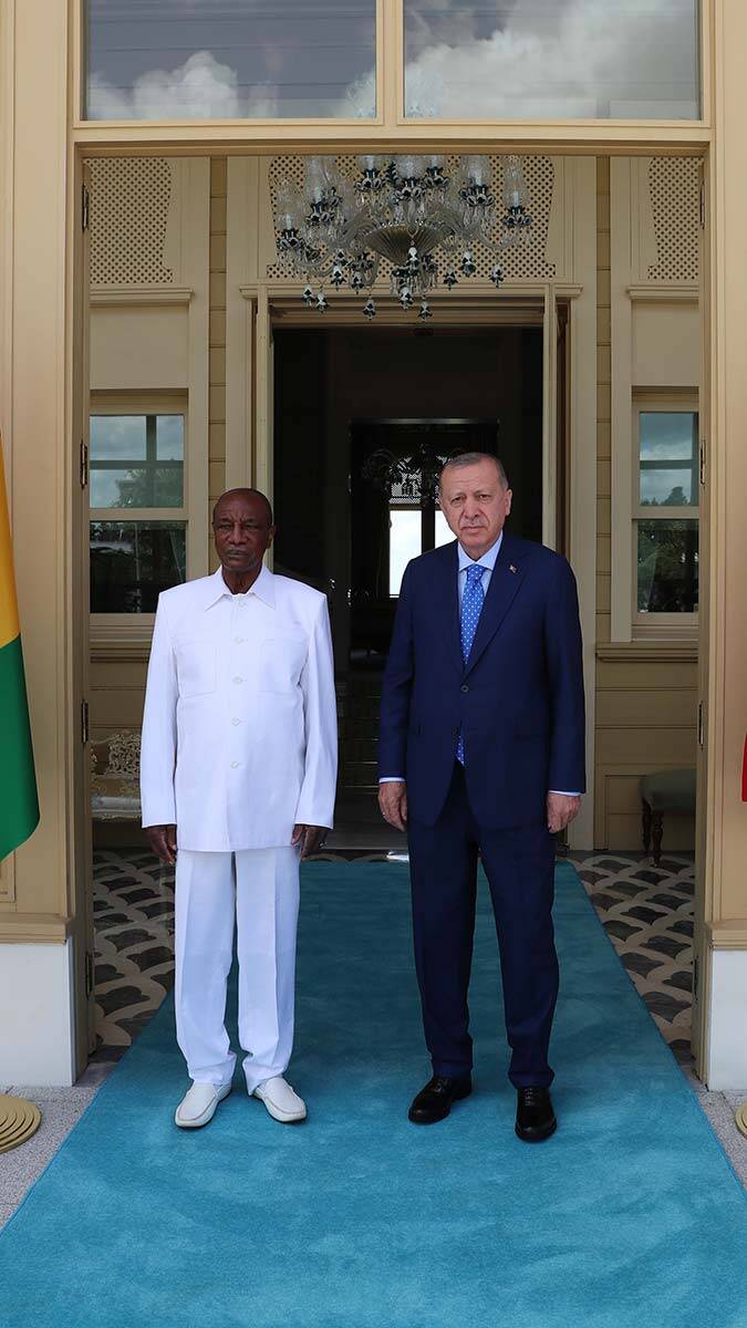 Vahdettin Köşkü'ndeki görüşme basına kapalı olarak gerçekleşti.