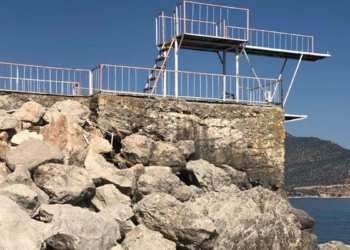 Eğirdir Gölü'nde çekilme 50 metreyi aştı