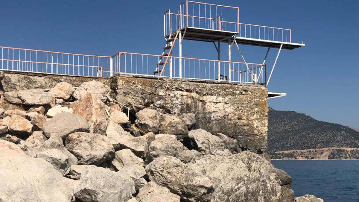 Eğirdir Gölü'nde çekilme 50 metreyi aştı