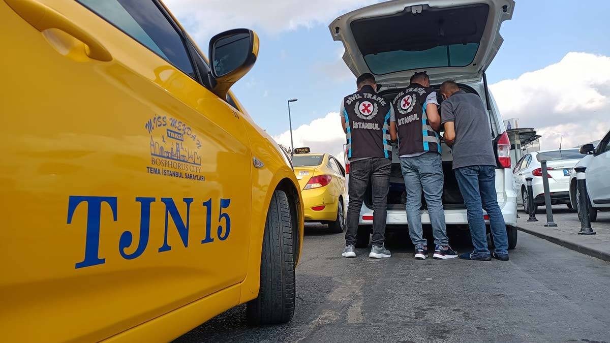Kurallara uymayan taksicilere ceza yağdı