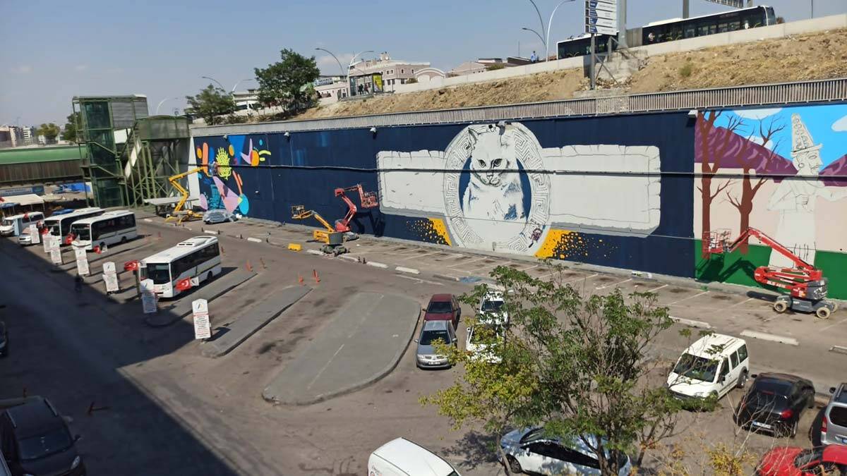 Başkent AŞTİ Grafiti Festivaline hazırlanıyor