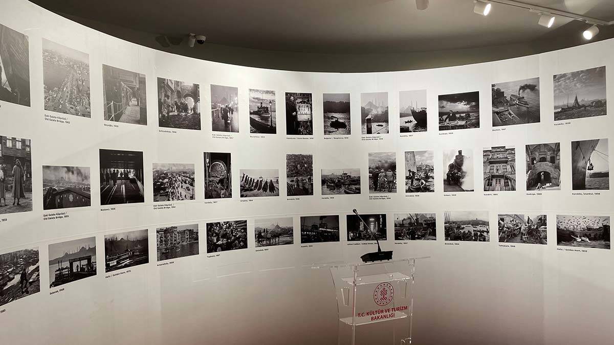 Ara Güler'in Sergisi Galata Kulesi'nde açıldı