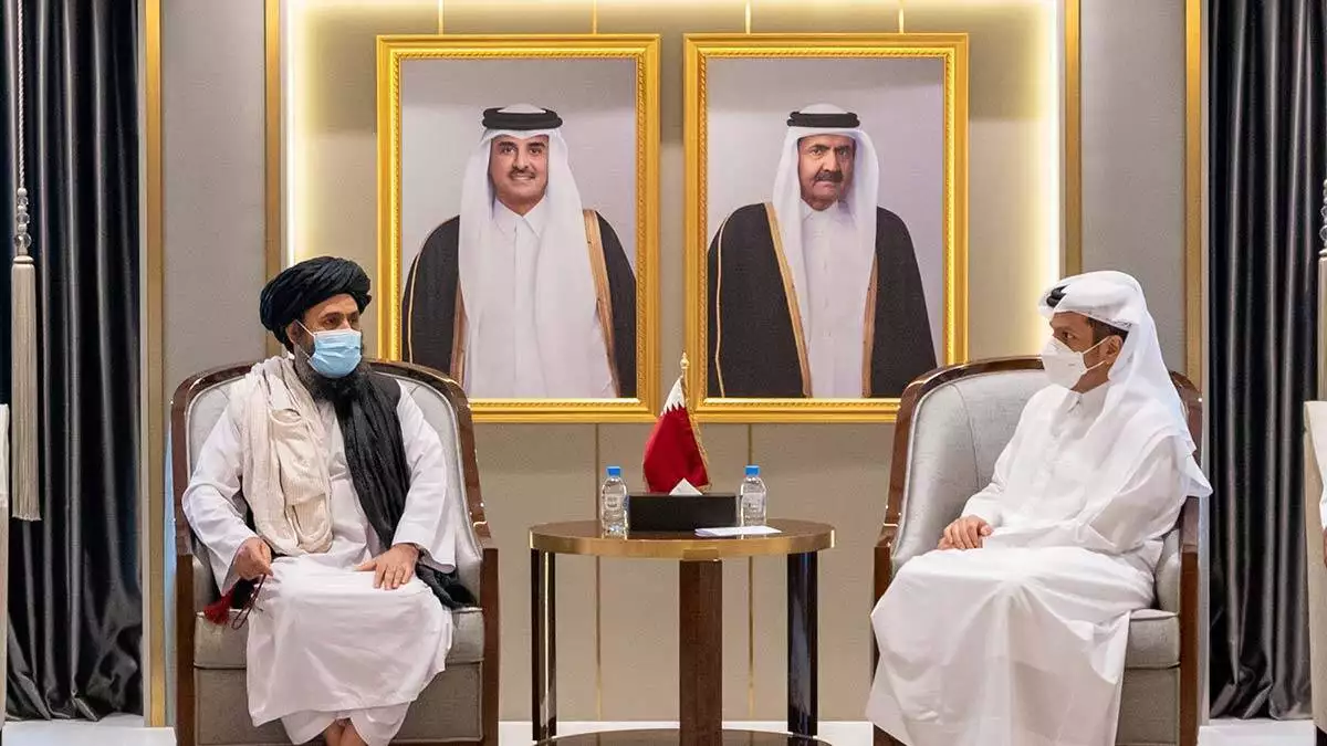 Katar dışişleri bakanı al thani baradar ile görüştü