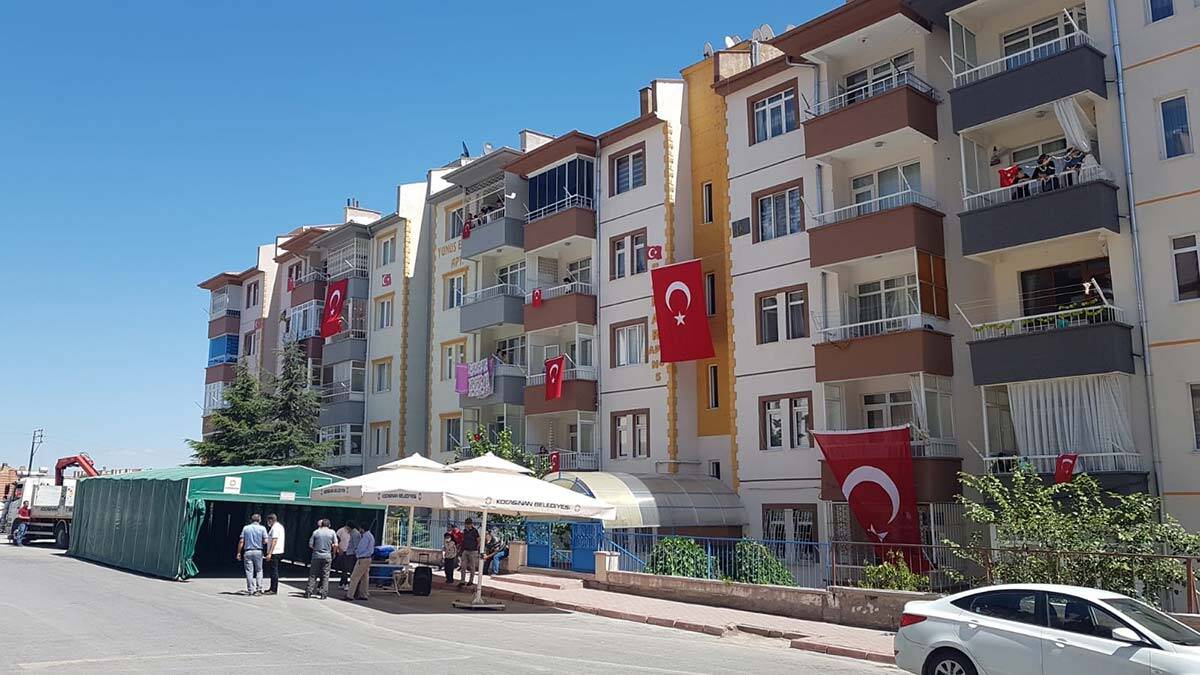Kayseri'ye şehit ateşi düştü