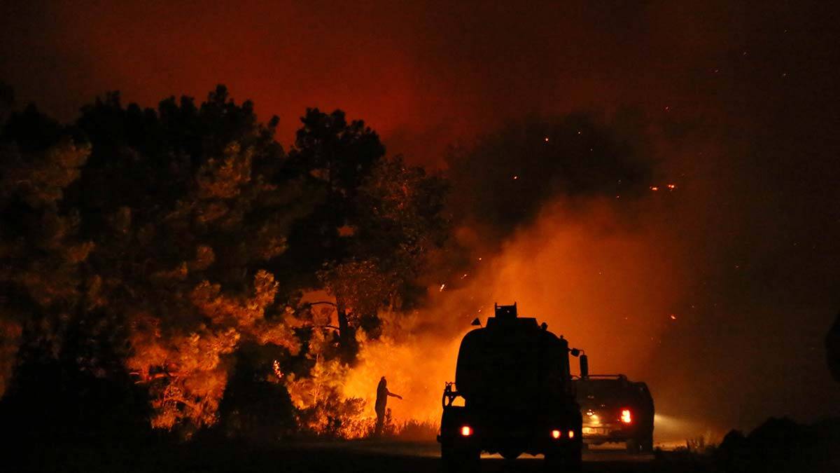 112 orman yangınının 107'sini kontrol altına aldık