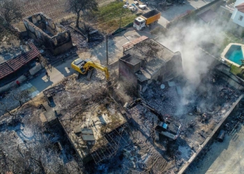 Manavgat'taki büyük yangın 5'inci gününde