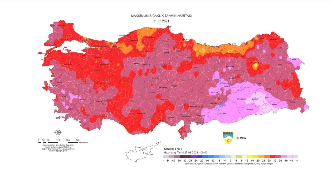 Meteoroloji'den sıcak hava uyarısı