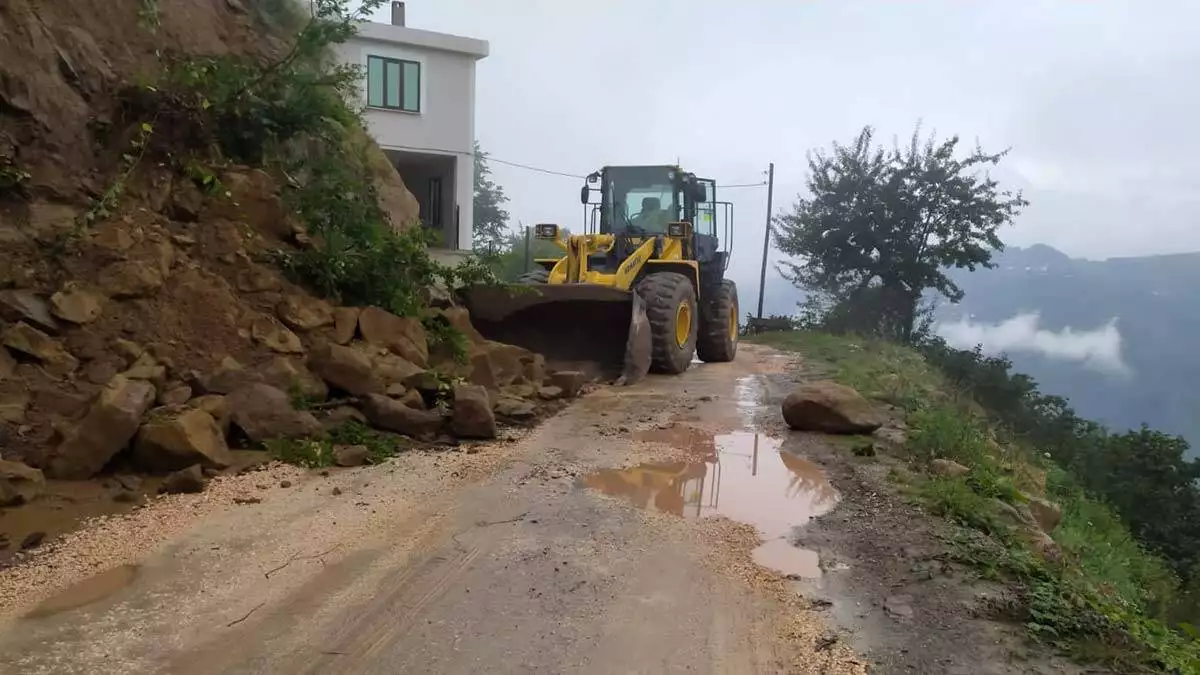 Ordu’da şiddetli yağışın bilançosu ortaya çıktı