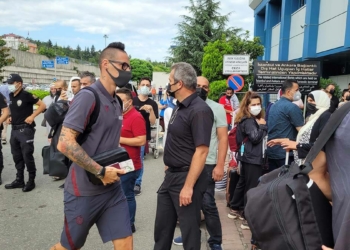 Trabzonspor Norveç'e gitti