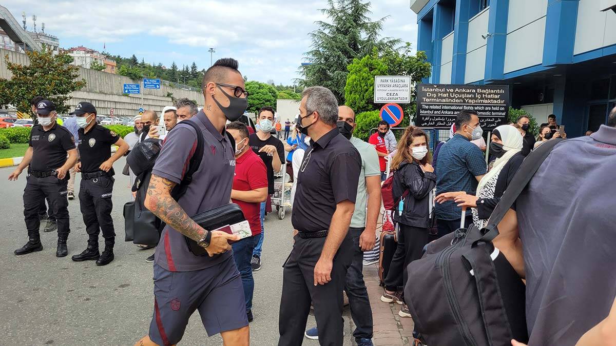 Trabzonspor Norveç'e gitti