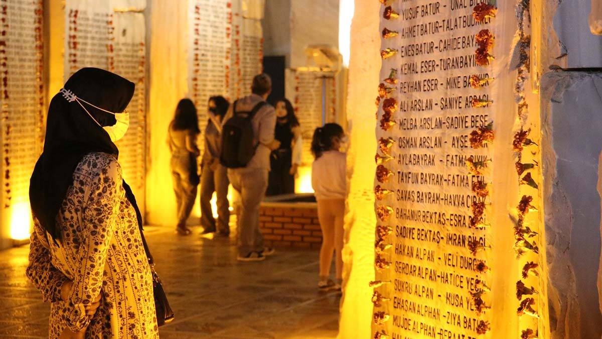 Depremin 22'nci yıldönümünde Yalova'da anma