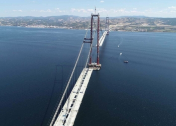 1915 Çanakkale Köprüsü yolunda sona yaklaşıldı
