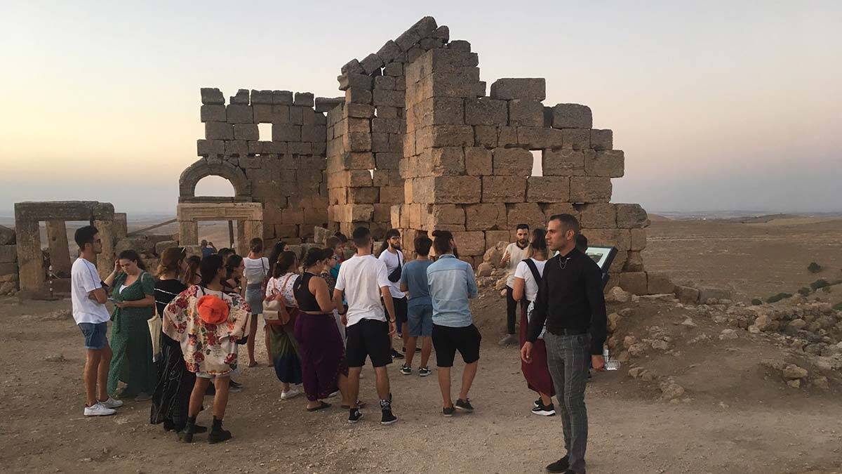 3 bin yıllık Zerzevan'a turist akını