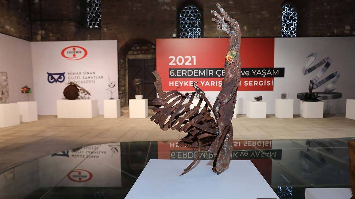 6'ncı Erdemir Çelik ve Yaşam Heykel Yarışması'nın kazananları belli oldu