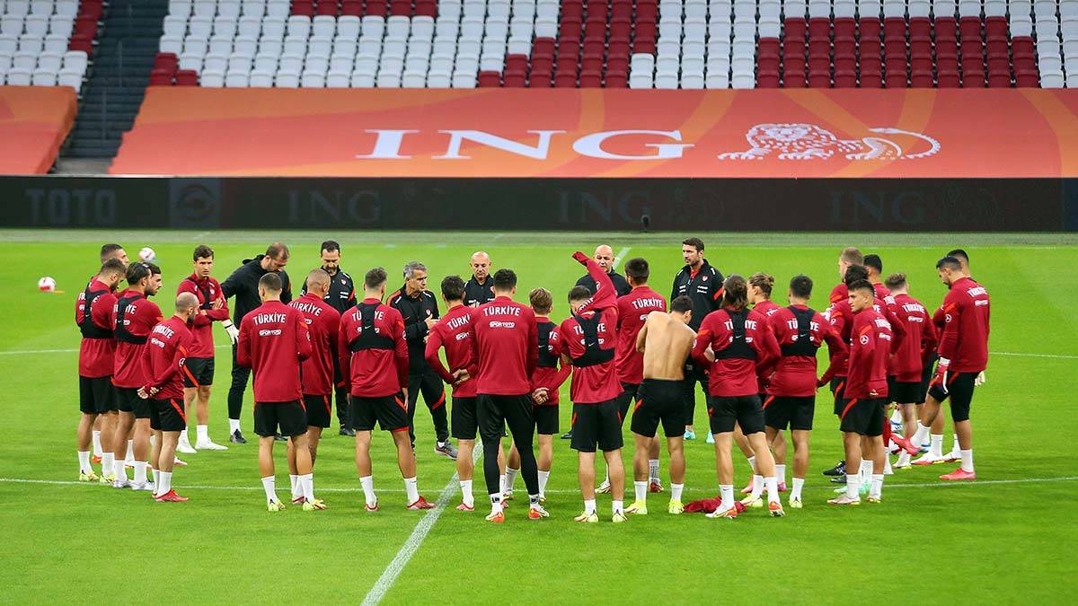 A Milli Takım Hollanda maçının hazırlıklarını tamamladı _