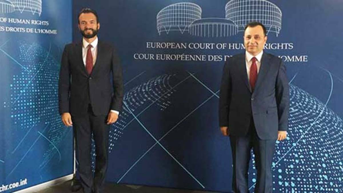 AYM Başkanı Arslan AİHM adli yıl açılışına katıldı