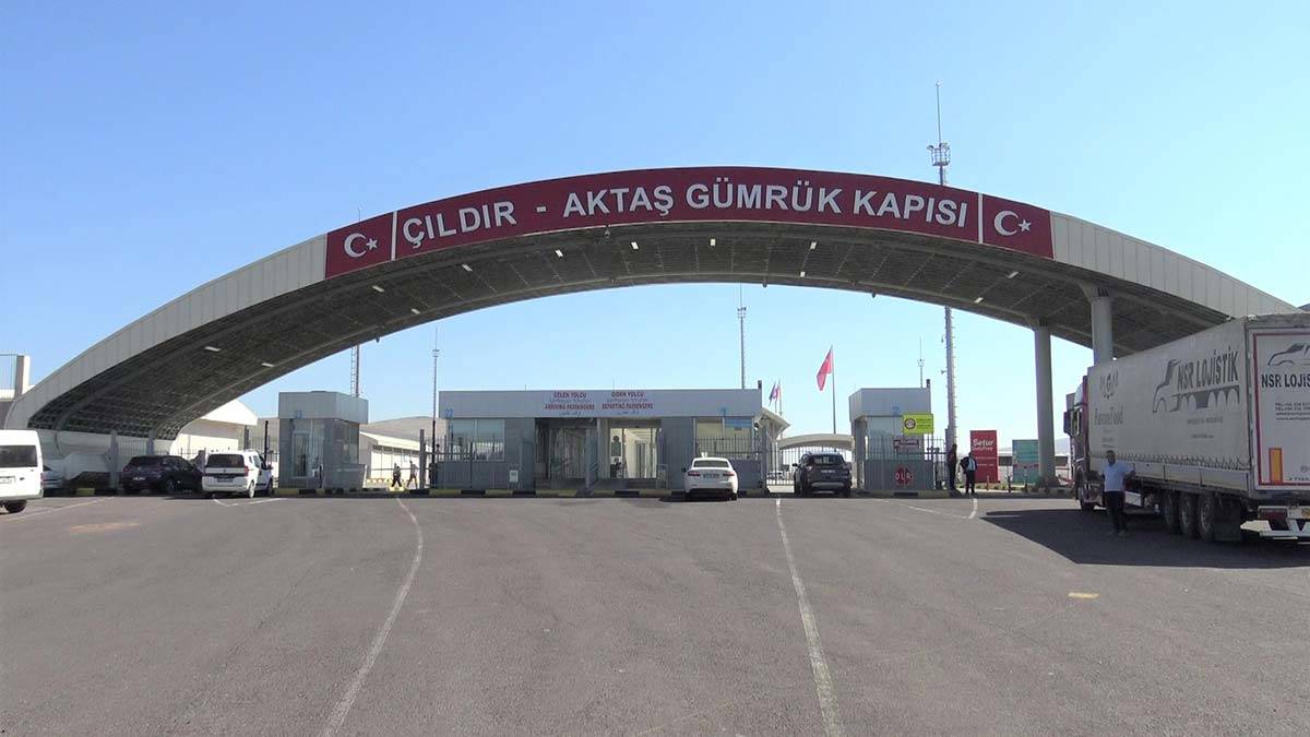 Aktaş Sınır Kapısı ticaret hacmi 3.5 milyon dolar