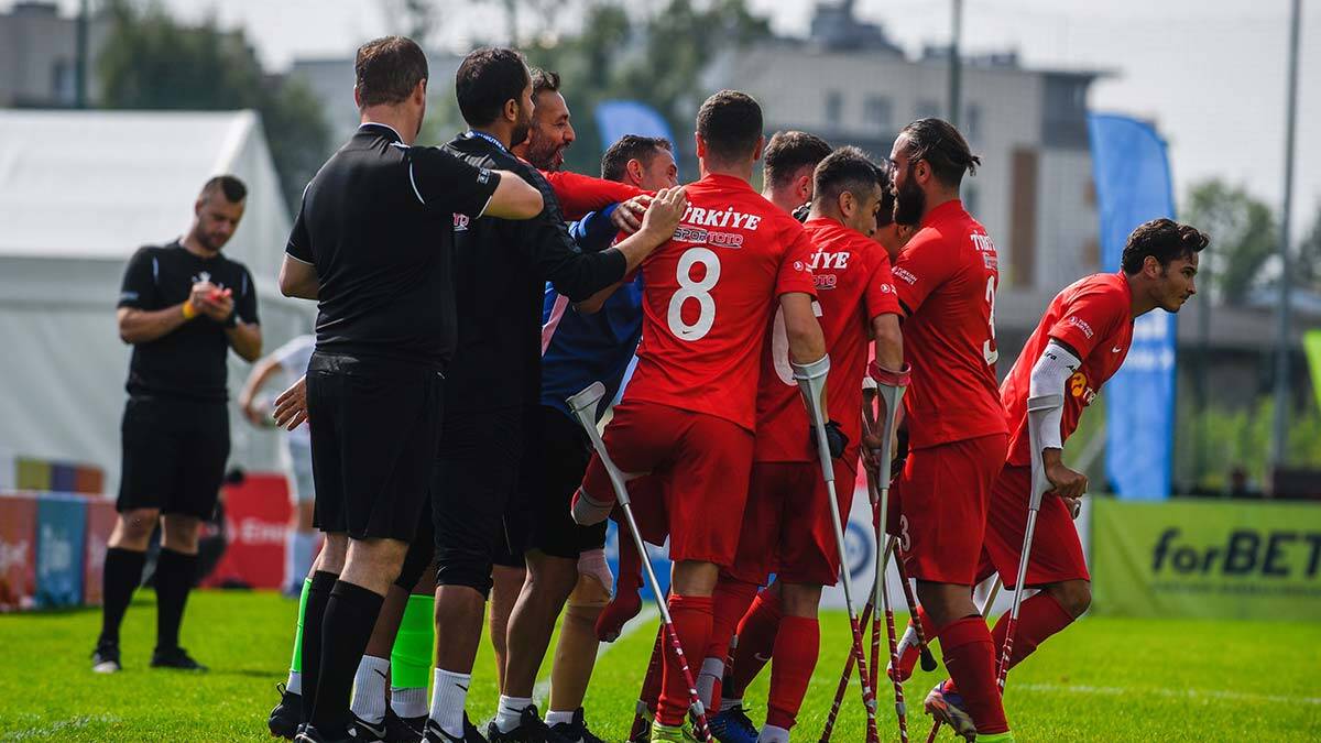 Ampute Futbol Milli Takımı yarı finalde