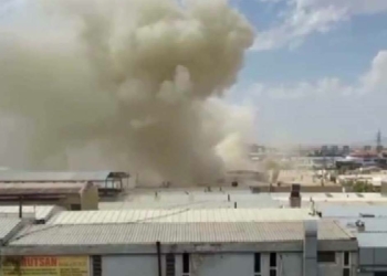 Ankara OSTİM'de yangın çıktı