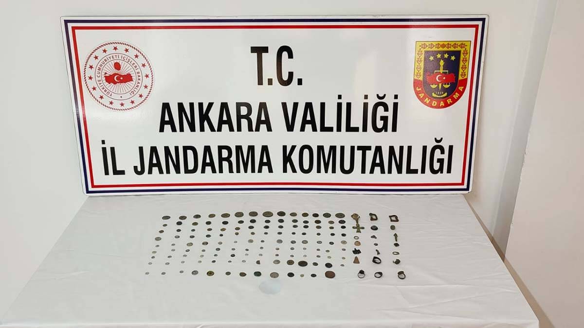 Ankara'da tarihi eser kaçakçılığı operasyonu