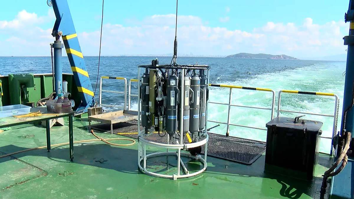 Araştırma Gemisi'nden müsilaj incelemesi