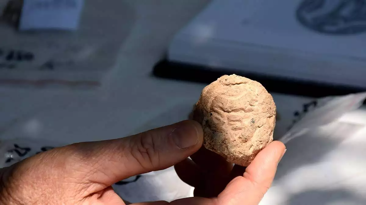 Arslantepe'de 5 bin 621 yıllık 250 mühür bulundu