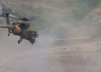 Atak helikopterleri 3 teröristi etkisiz hale getirdi