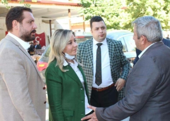 Aylin Cesur Yalvaç'ın köylerini ziyaret etti