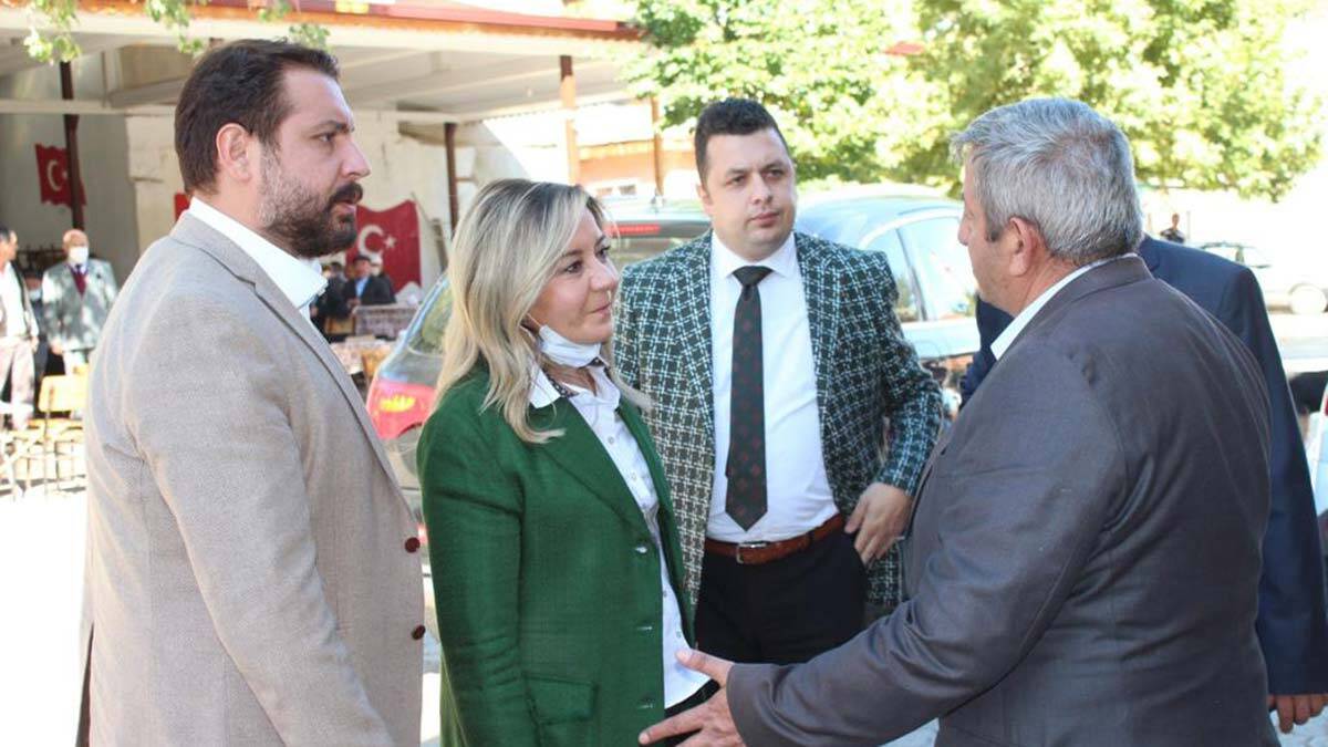Aylin Cesur Yalvaç'ın köylerini ziyaret etti