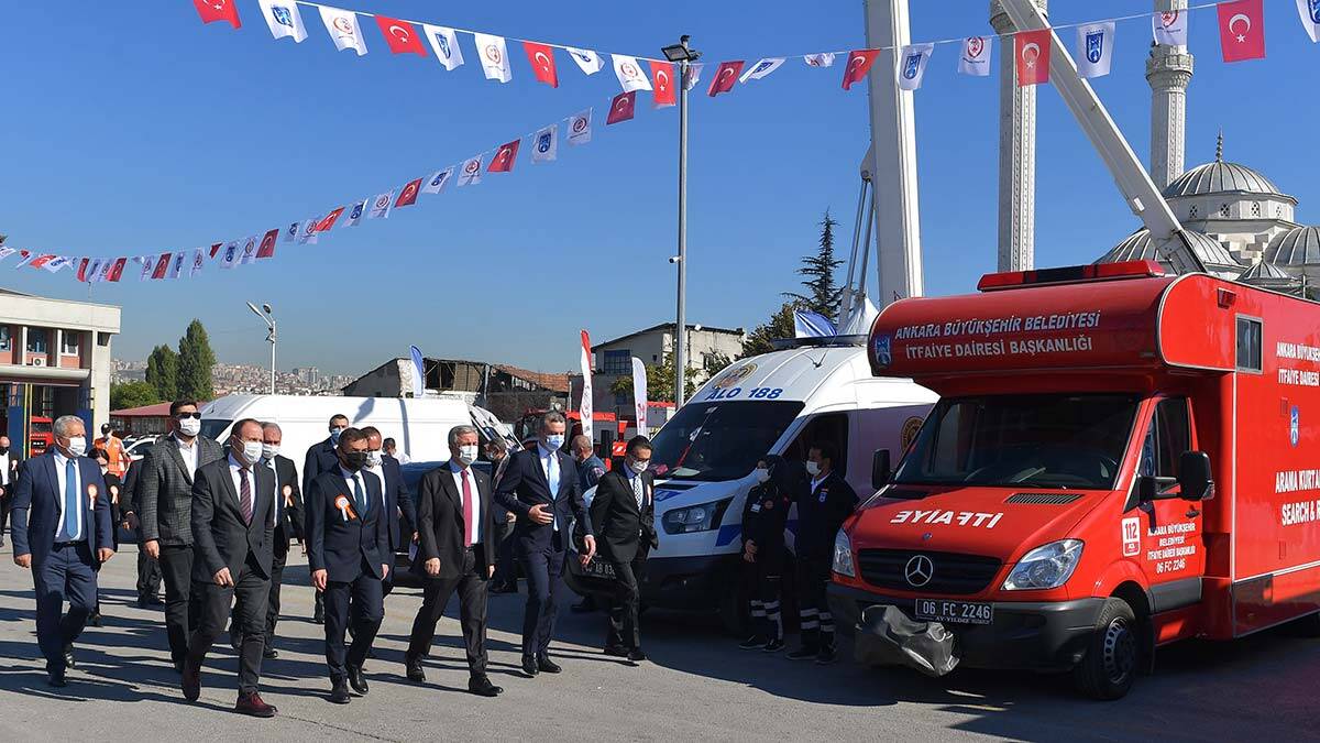 İtfaiye Teşkilatı’nın 307. yıl dönümü Ankara Büyükşehir Belediyesi İtfaiye Daire Başkanlığı tarafından çeşitli etkinliklerle kutlanmaya başlandı.