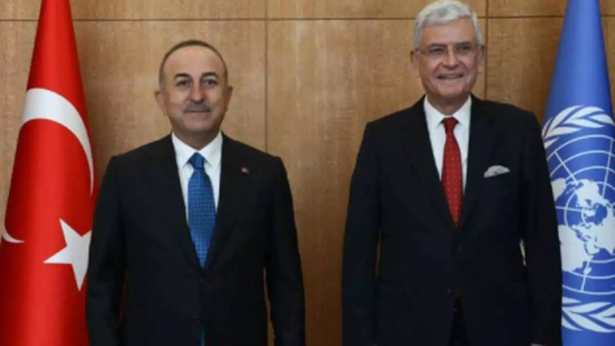 Bm genel kurul başkanlığını ilk kez bir türk üstlendi