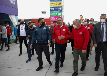 Bakan Kasapoğlu TEKNOFEST'İ ziyaret etti