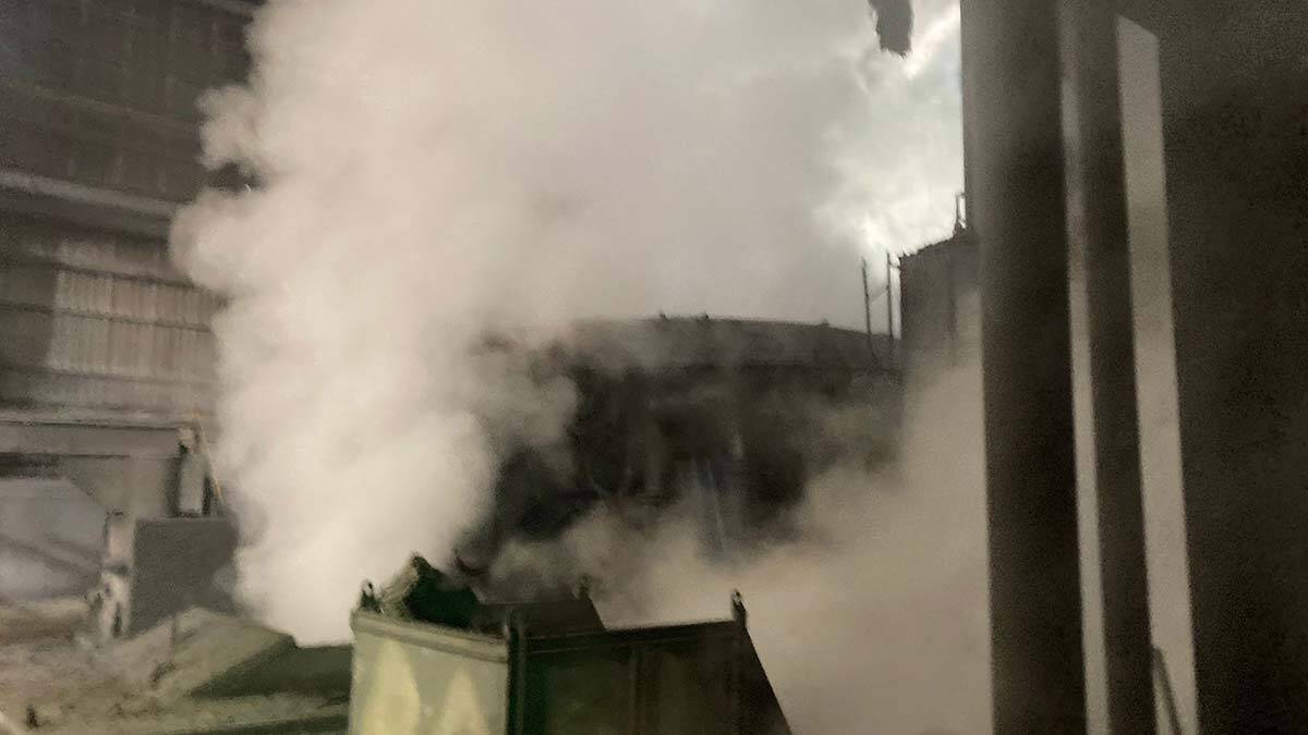 Bartın'da demir-çelik fabrikasında yangın: 5 yaralı