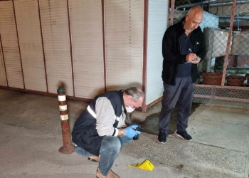 Bekçilerden kaçarken kendini vurdu