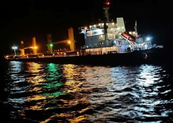 Bozcaada açıklarında gemi kazası