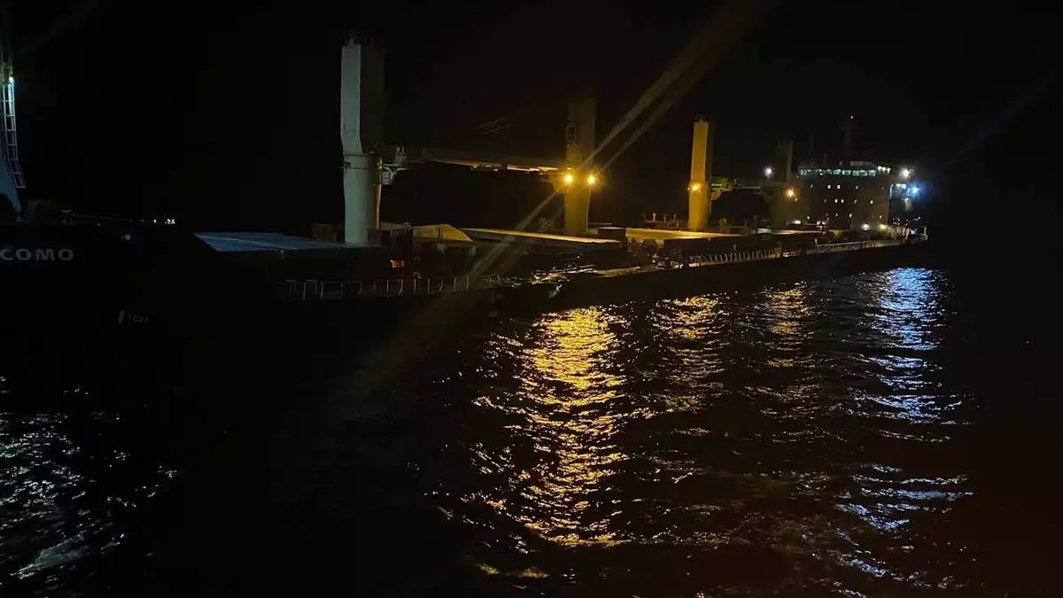 Bozcaada aciklarinda gemi kazasi 2 - yerel haberler - haberton
