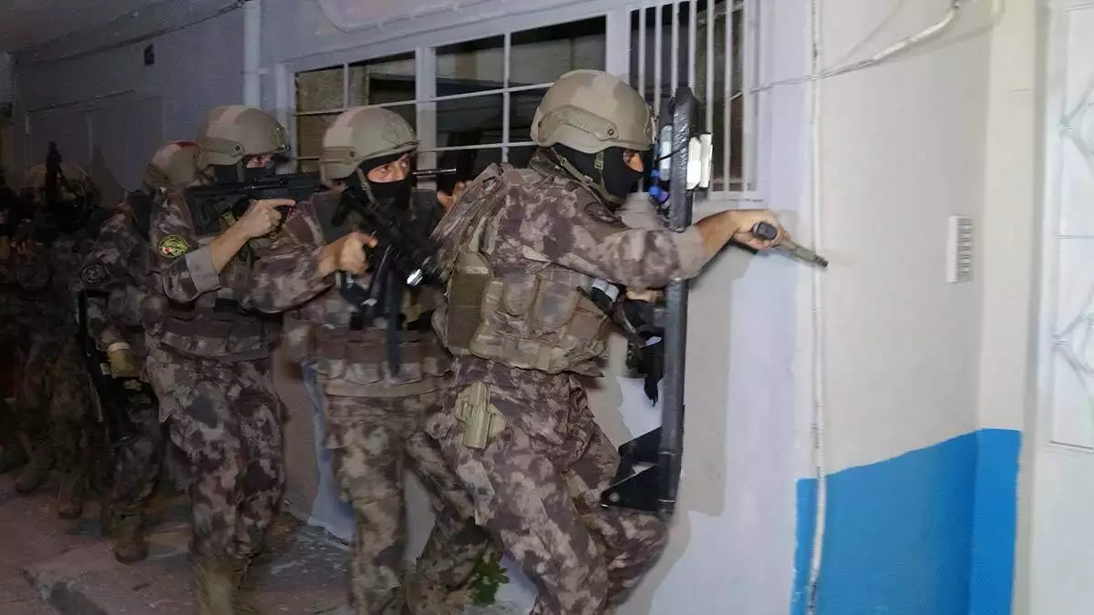 Bursa'daki operasyonda tutuklu sayısı 72 oldu