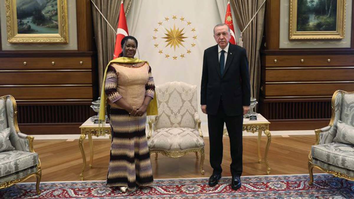 Büyükelçilerden Cumhurbaşkanı Erdoğan'a güven mektubu