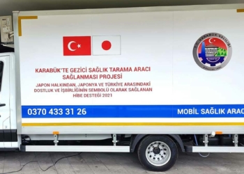 Büyükelçilik'ten Karabük'e gezici sağlık tarama aracı