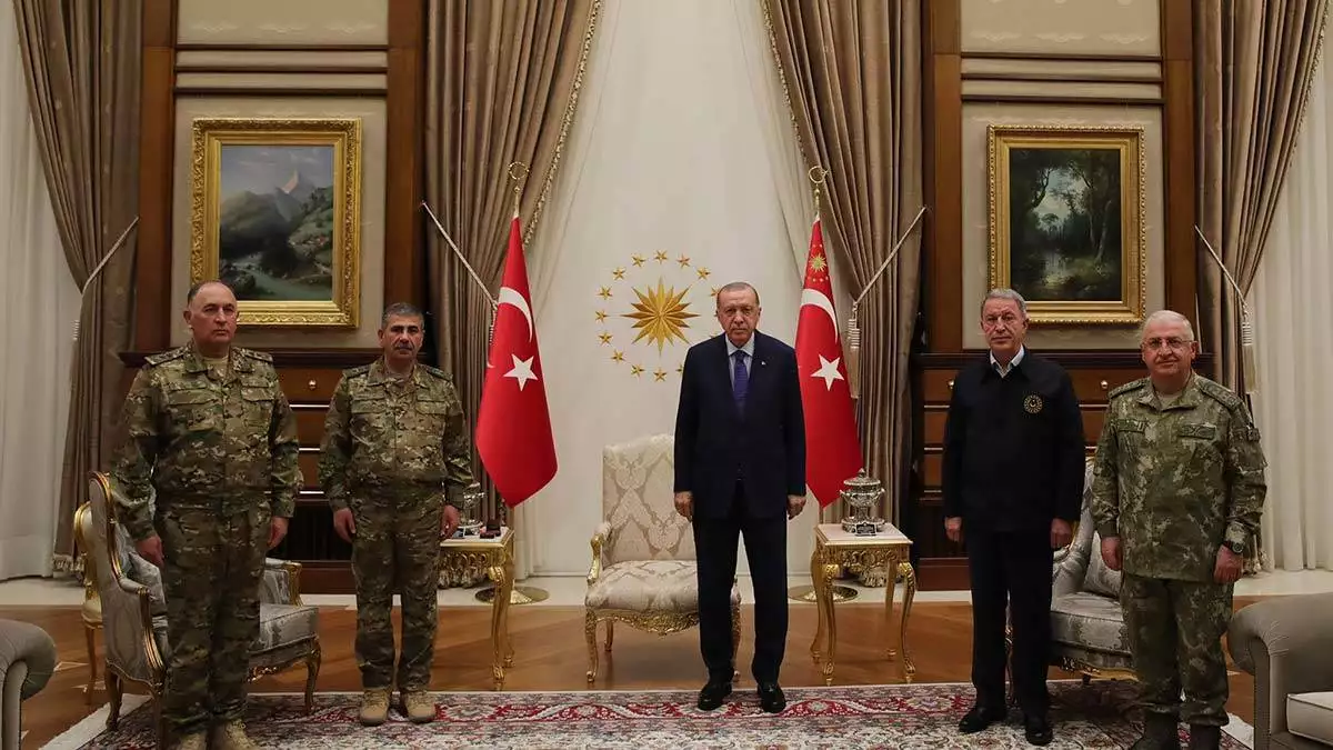 Cumhurbaşkanı erdoğan, azerbaycan bakanını kabul etti