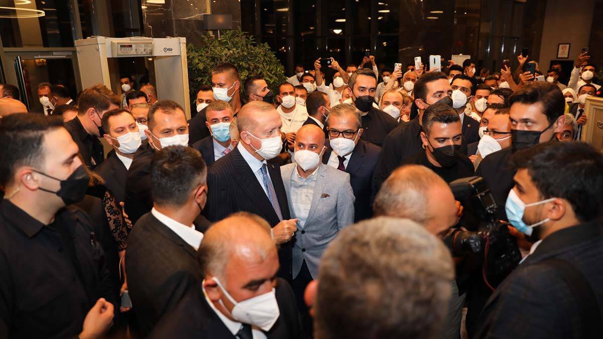 Cumhurbaşkanı Erdoğan Mersin'de