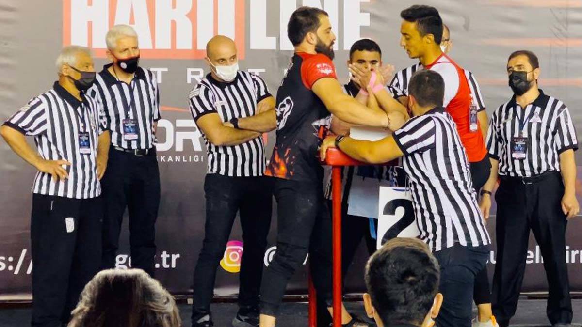 Diyarbakırlı bilek güreşçisi Litvanya yolcusu