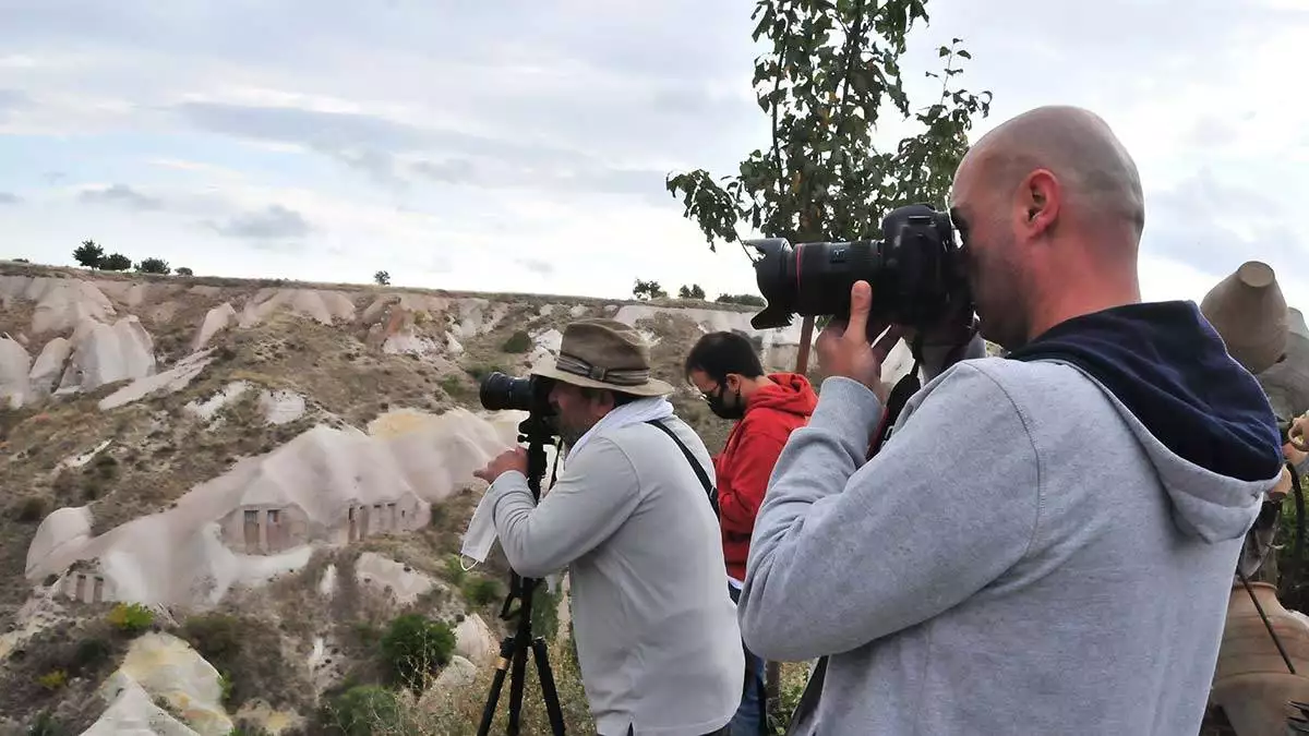 Dünya mirasları foto safarisi kapadokya'da başladı