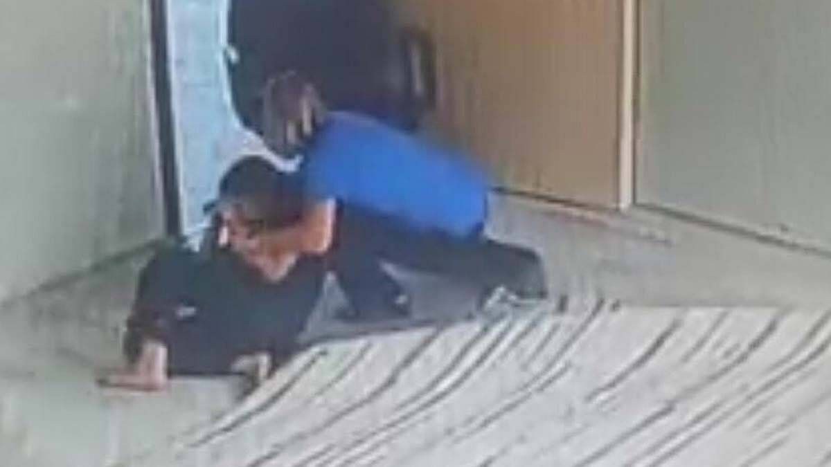 Engelli öğrenciye darbın görüntüleri ortaya çıktı