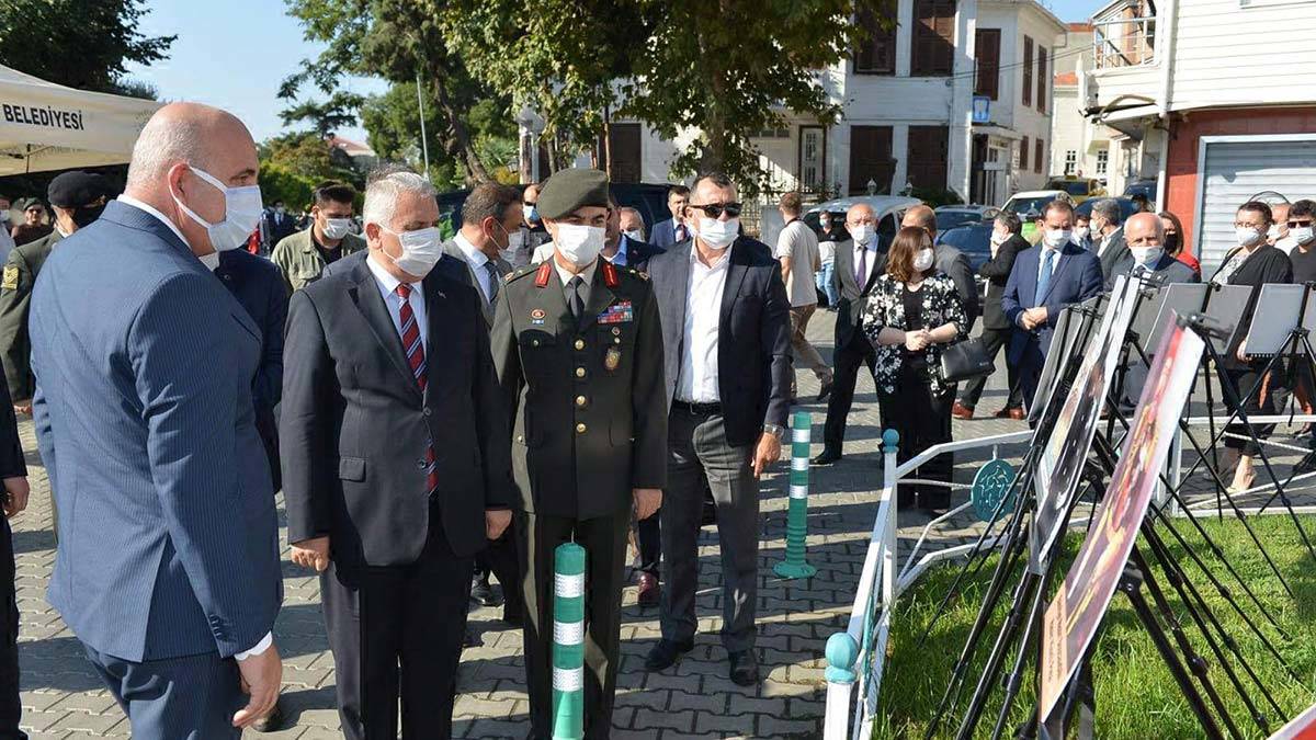 Ertuğrul Fırkateyni şehitleri Tekirdağ'da anıldı