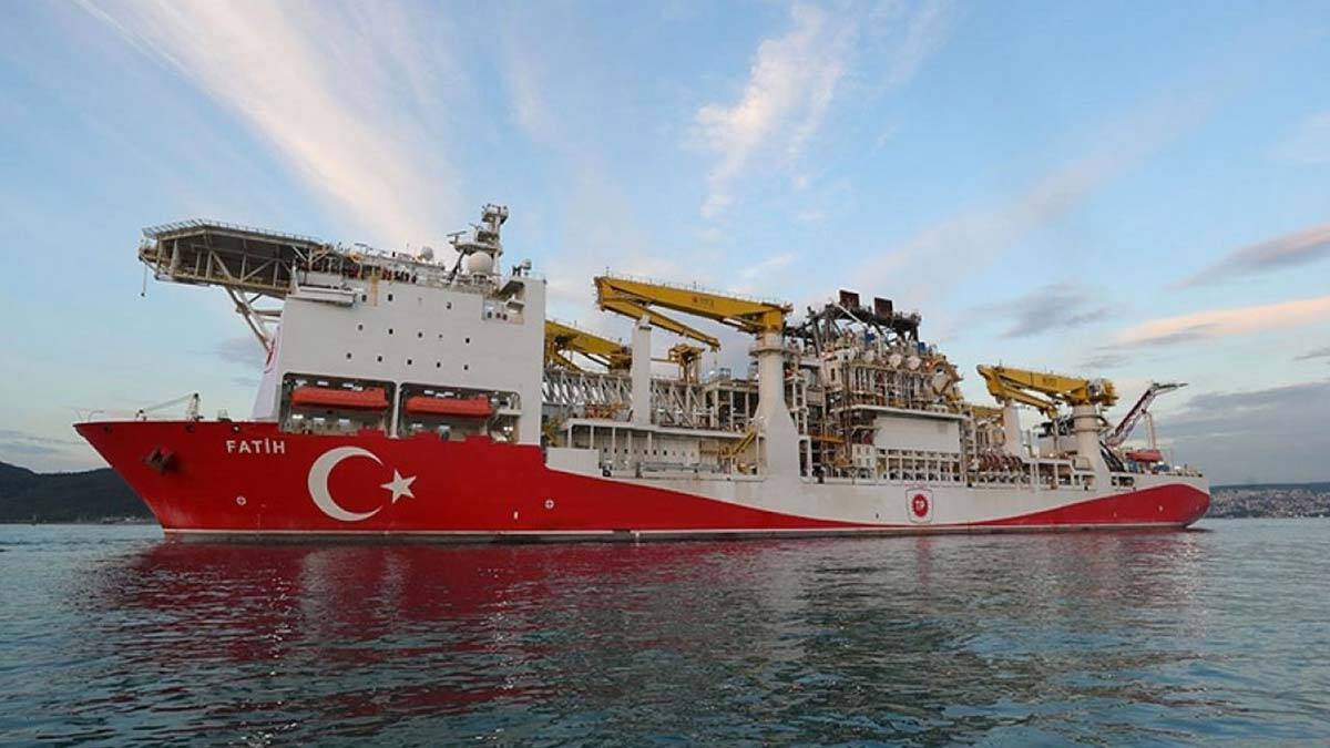 Fatih gemisi, Türkali-5'te sondaja başladı