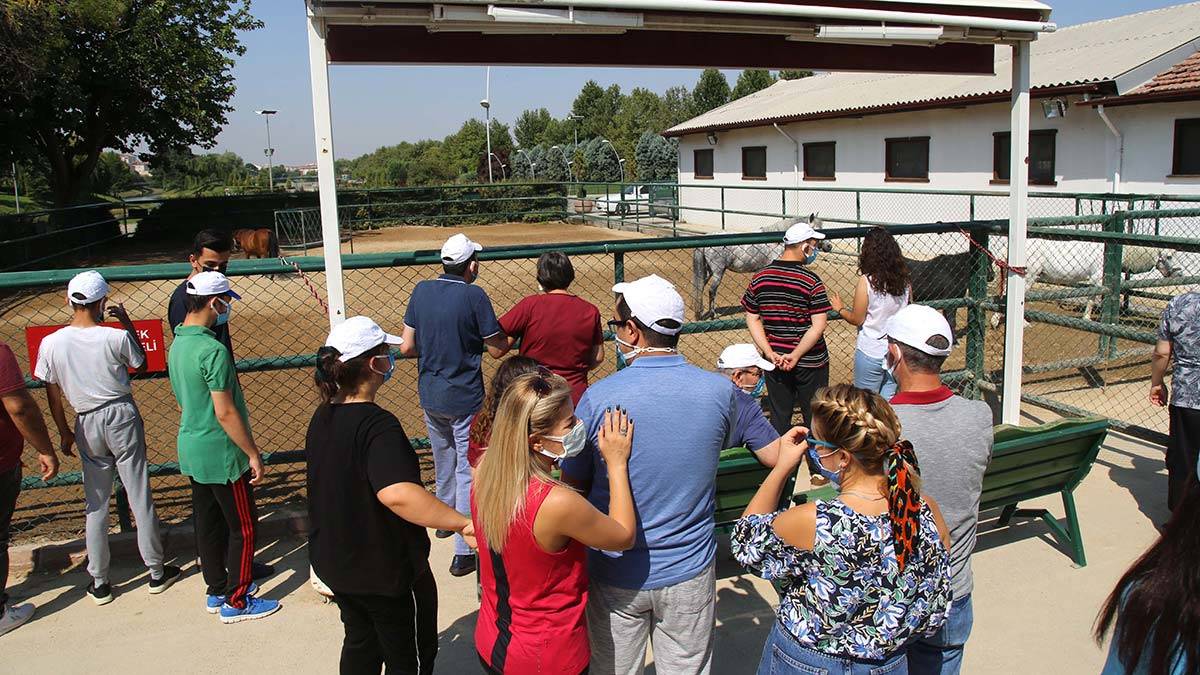 Zihinsel Engelli Gündüz Yaşam Merkezi'nde yüzler gülüyor